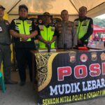 Kunjungan Kasat Binmas Polres Cilegon di POSPAM Pelabuhan Merak