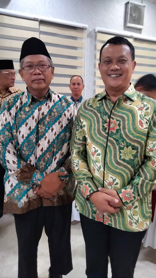 MENGHADIRI UNDANGAN KAPOLDA BANTEN UNTUK  NONTON BARENG