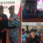 MENGHADIRI PELANTIKAN FORUM KOMUNIKASI BELA NEGARA