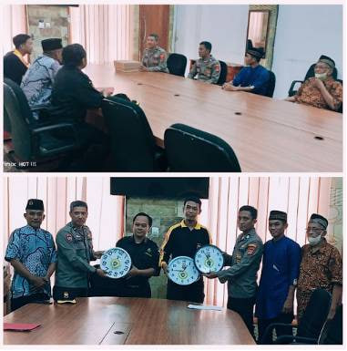 MENERIMA KUNJUNGAN SATBINMAS POLRESTA TANGERANG