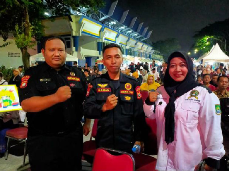 MENGHADIRI UNDANGAN PELANTIKAN BAMUS MASKOT TANGERANG