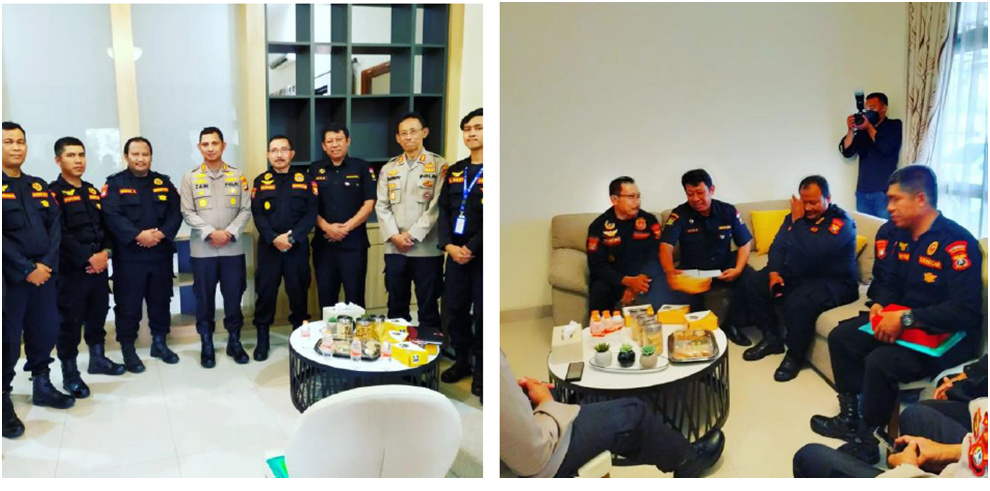 AUDENSI DENGAN KAPOLRES METRO TANGERANG KOTA