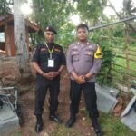 Senkom Banjar Bersinergi Bersama Polsek Dalam PAM LDK 2025