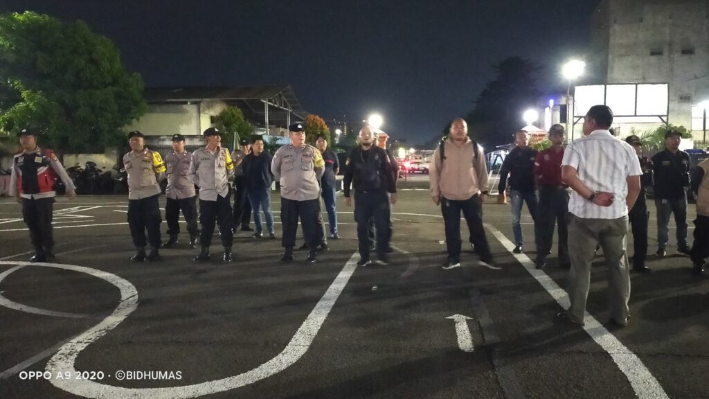 Senkom Mitra Polri Kota Tangerang Ikut Andil dalam Upacara Apel Cipta Kondisi di Polsek Karawaci