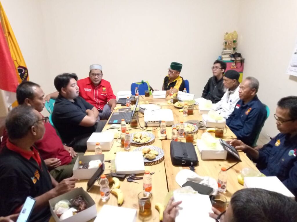 Senkom Mitra Polri Kota Cilegon Gelar Musyawarah Posko Mudik Lebaran dan Buka Puasa Bersama