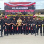 POLRES CILEGON MENGGELAR APEL GELAR PASUKAN OPERASI KETUPAT MAUNG 2025