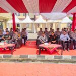 Senkom Mitra Polri Kabupaten Serang Mengikuti Apel Di Polres Kota Serang