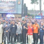Senkom Mitra Polri Banten Mengikuti Apel Gelar Pasukan Operasi Ketupat Maung 2025