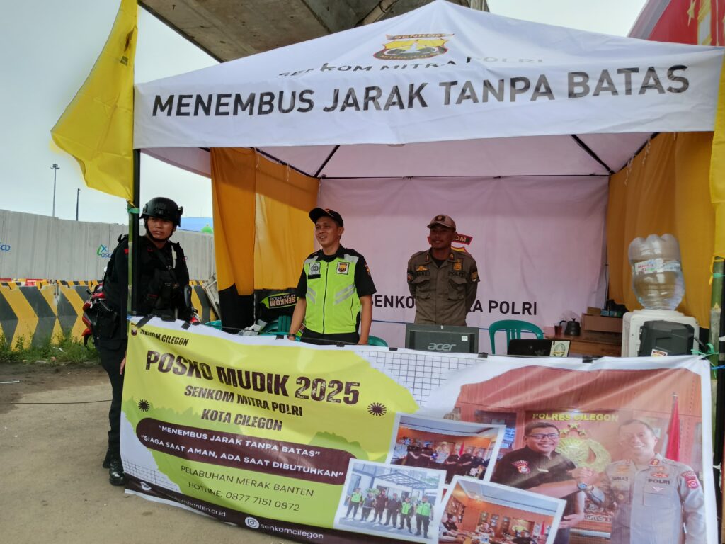 Senkom Kota Cilegon Titik Pengamanan untuk Kelancaran Mudik Lebaran 2025