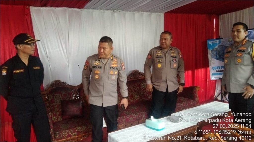 Senkom Banten Ikuti Kunjungan Pengawas Operasi Ketupat 2025 Pastikan Keamanan dan Kelancaran Mudik Lebaran