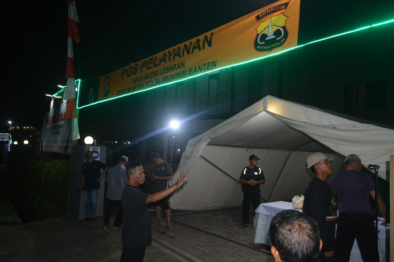 persiapan posko banten
