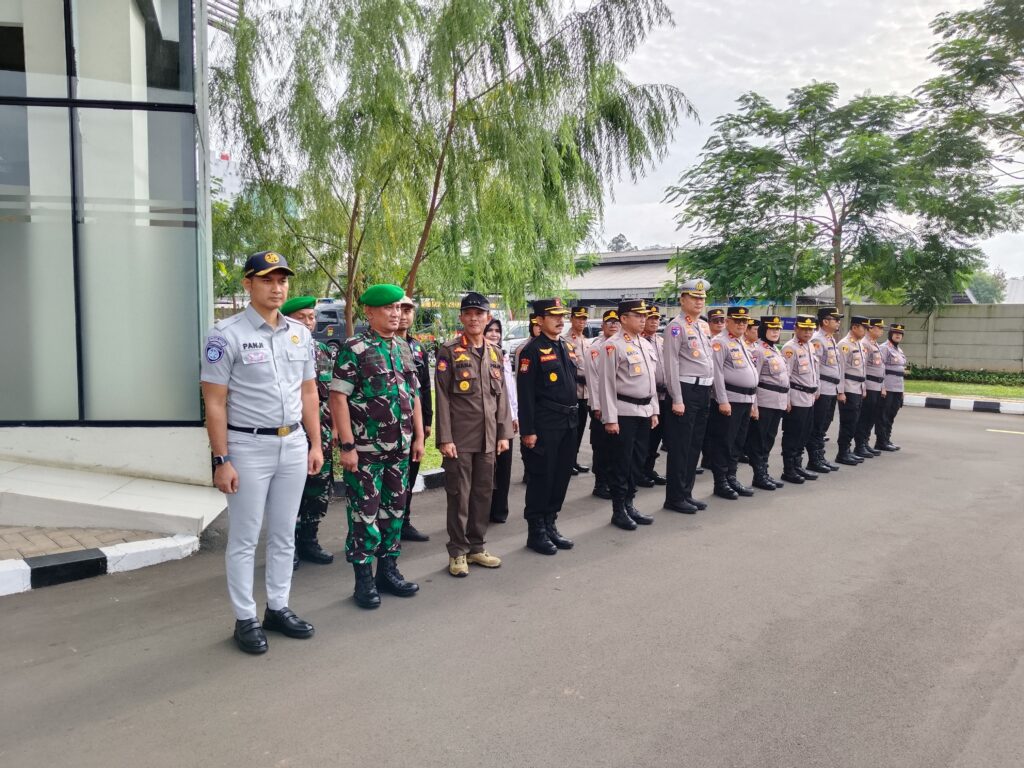 Senkom Mitra Polri Kota Tangerang Berpartisipasi dalam Apel Gelar Pasukan Operasi Ketupat Jaya 2025