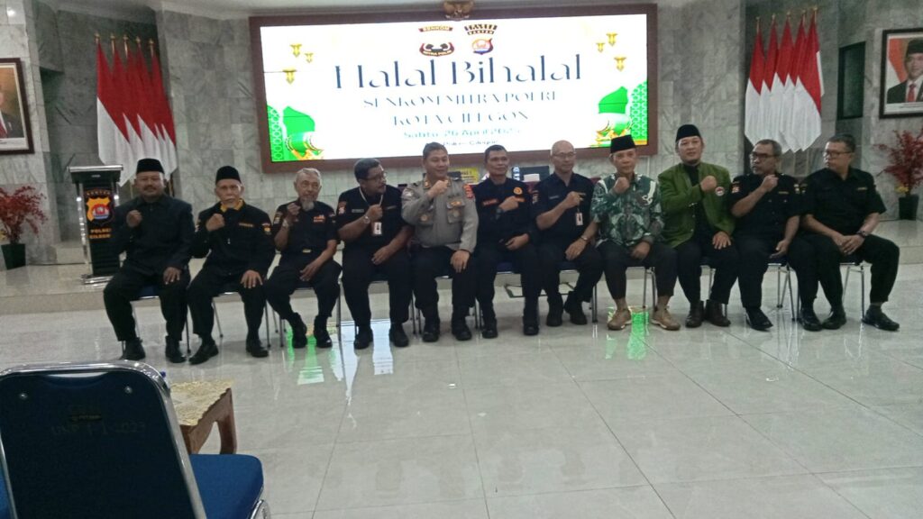 Senkom Mitra Polri Melaksanakan Halal Bihalal  bersama Polres Kota Cilegon