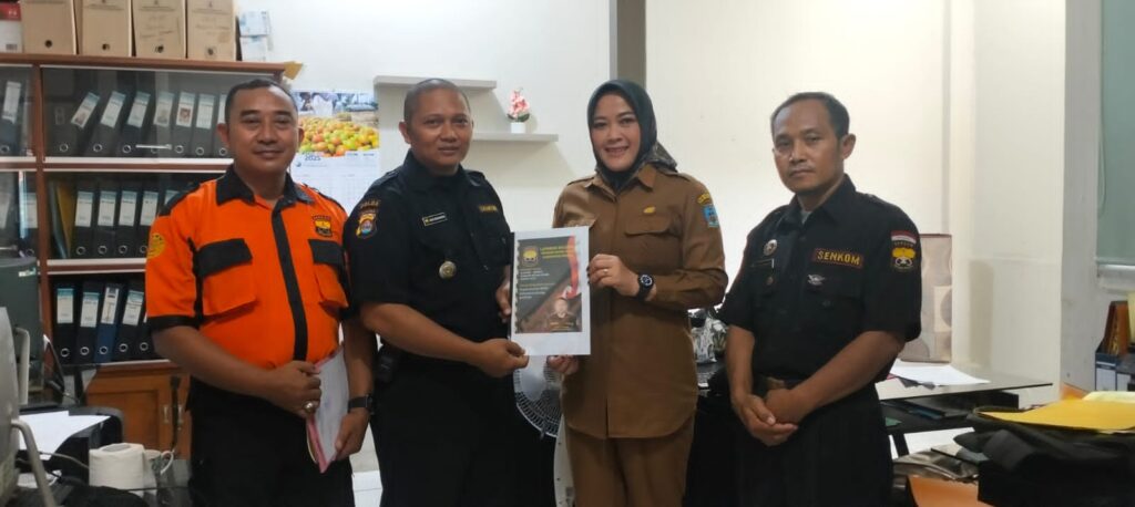 Sinergi Kuat Untuk Keamanan Dan Kesiapsiagaan Audiensi Senkom Mitra Polri Kab Serang Bersama BPBD Dan Muspikab