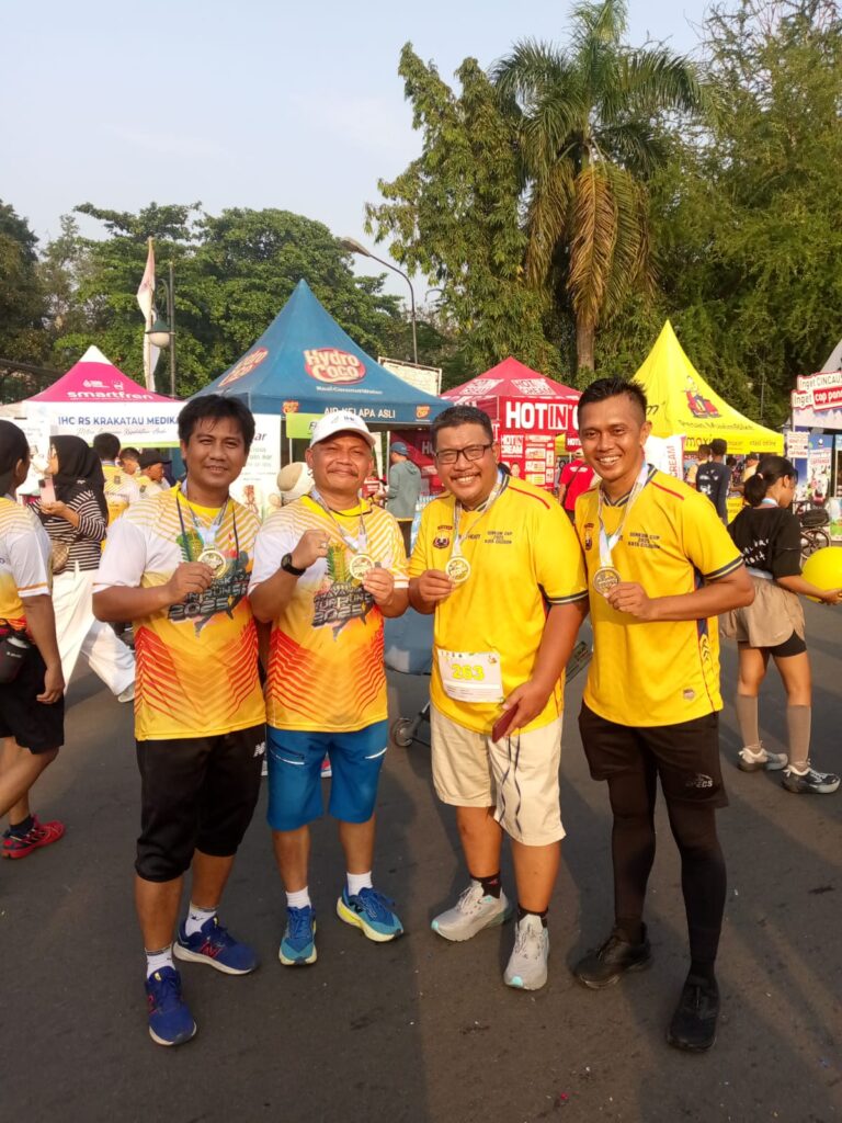 Senkom Mitra Polri Kota Cilegon Meriahkan Bhayangkara Fun Run 5K