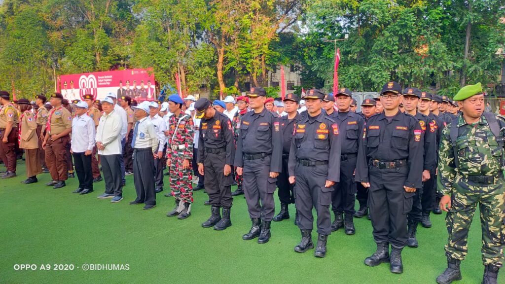Senkom Kota Tangerang Ikut Kobarkan Semangat Merah Putih di Upacara HUT ke-80 RI