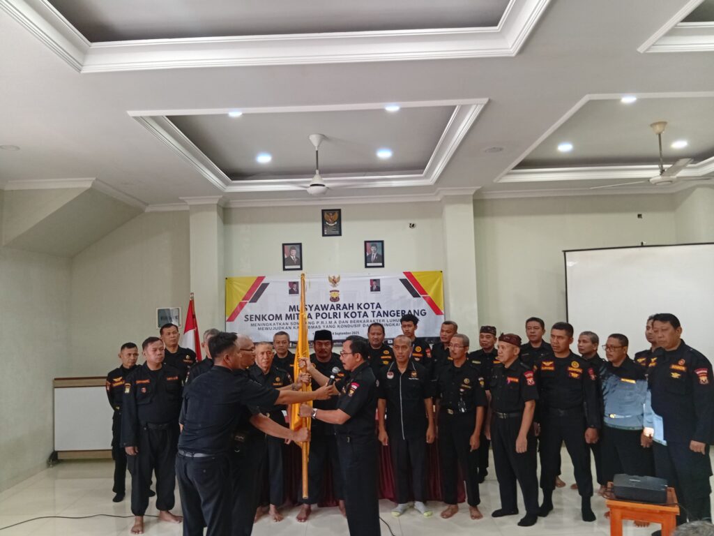 Pranowo Terpilih Pimpin Senkom Mitra Polri Kota Tangerang di Muskot