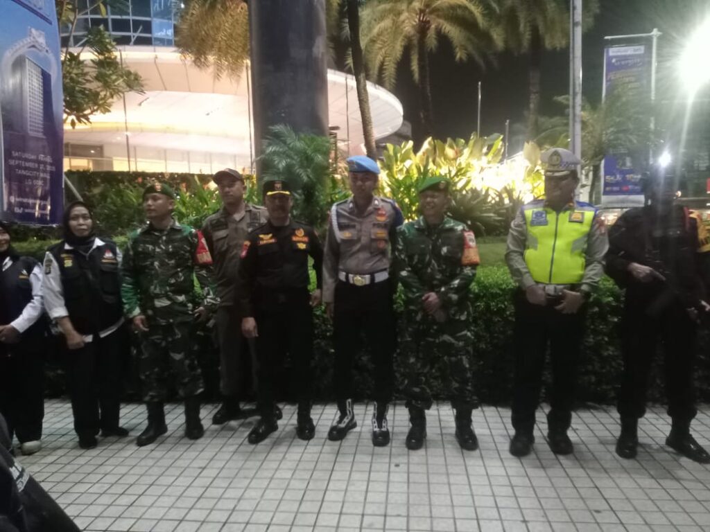 Senkom Mitra Polri Dukung Operasi Cipta Kondisi Polresta Tangerang Kota