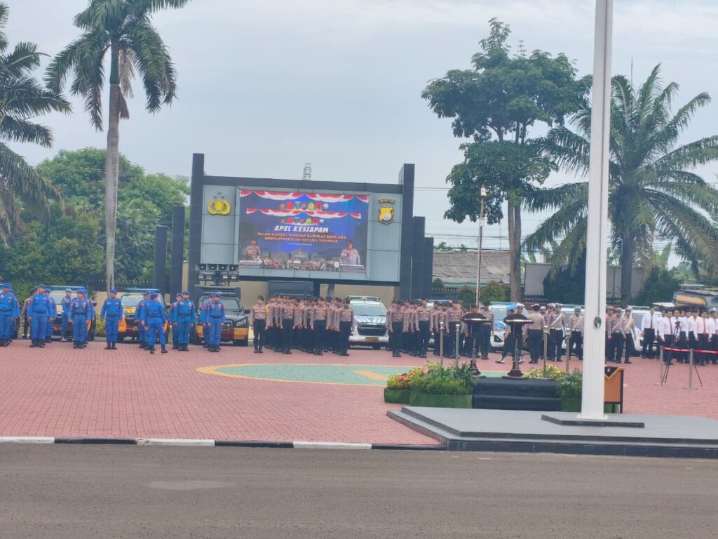 Senkom Banten Hadiri Apel Gabungan Siaga Bencana, Kapolda Tekankan Respons Cepat dan Sinergi Lintas Sektor