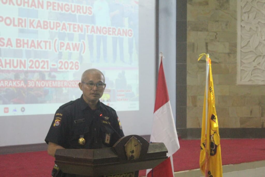 Ketua Senkom Mitra Polri Banten Hadiri Pengukuhan Dan Perkuat SDM Anggota Senkom Kabupaten Tangerang