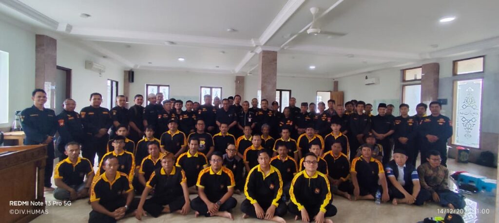 Senkom Mitra Polri Kota Tangerang Melaksanakan Konsolidasi Organisasi Bersama Pengurus Pusat