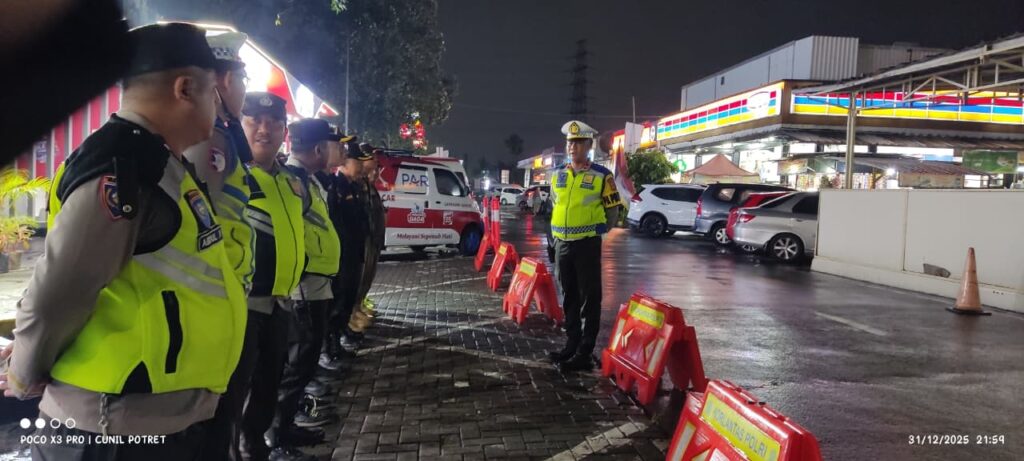 Apel Pos Yan KM 43 Balaraja dan Kunjungan Pengurus Harian Senkom Kabupaten Tangerang