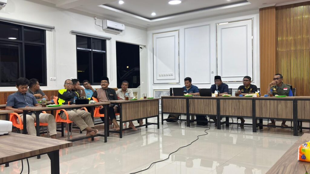 Silaturahmi dan Koordinasi Pos Pam Lebaran 2026, Senkom Mitra Polri Kota Cilegon Mengadakan Musyawarah
