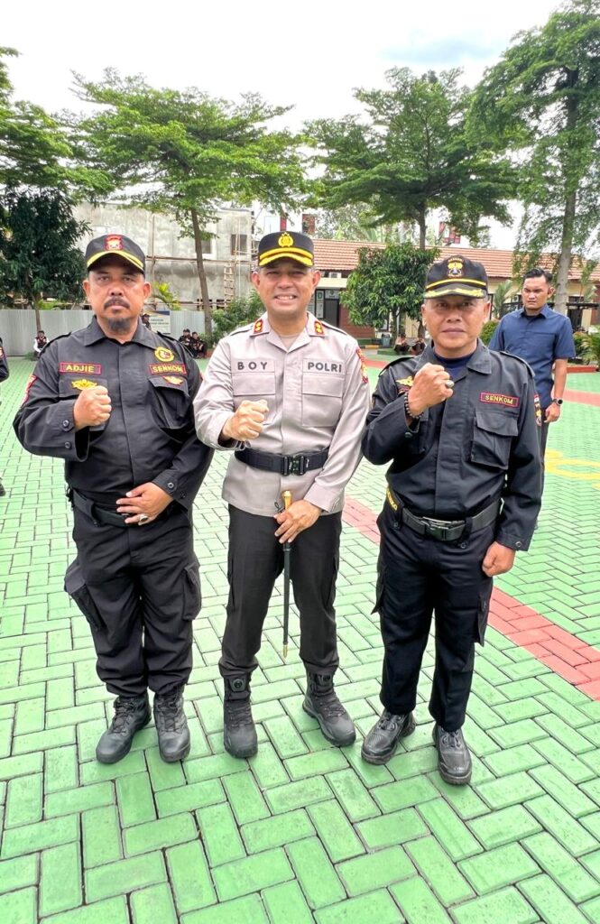 Apel Siaga Kamtibmas Polres Tangerang Selatan, Senkom Mitra Polri Bersinergi