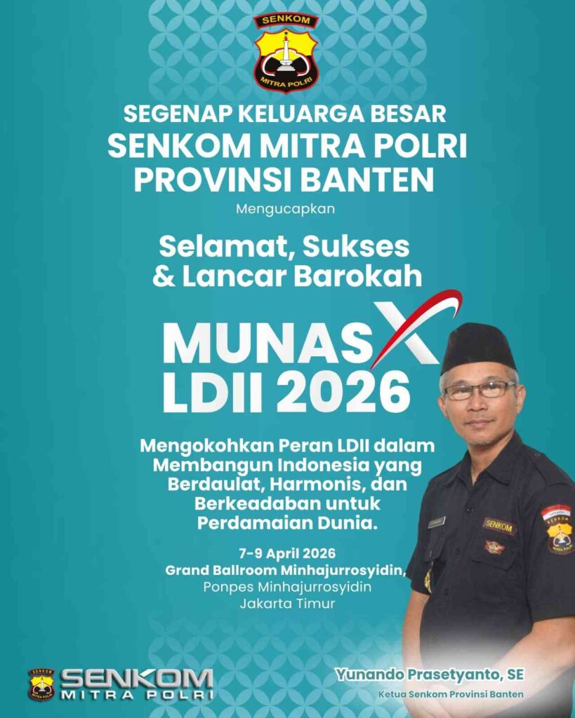 Senkom Mitra Polri Provinsi Banten Mendukung Munas X Lembaga Dakwah Islam Indonesia
