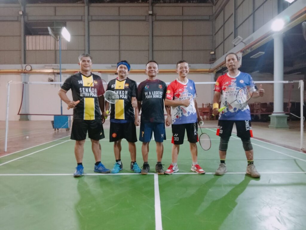 Olahraga Bersama, Senkom Kabupaten Tangerang dan Polresta Perkuat Sinergitas