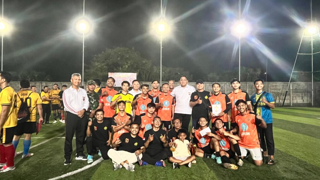 Senkom FC Kabupaten Tangerang Sabet Juara 1 Kapolresta Cup I HUT Bhayangkara ke-80