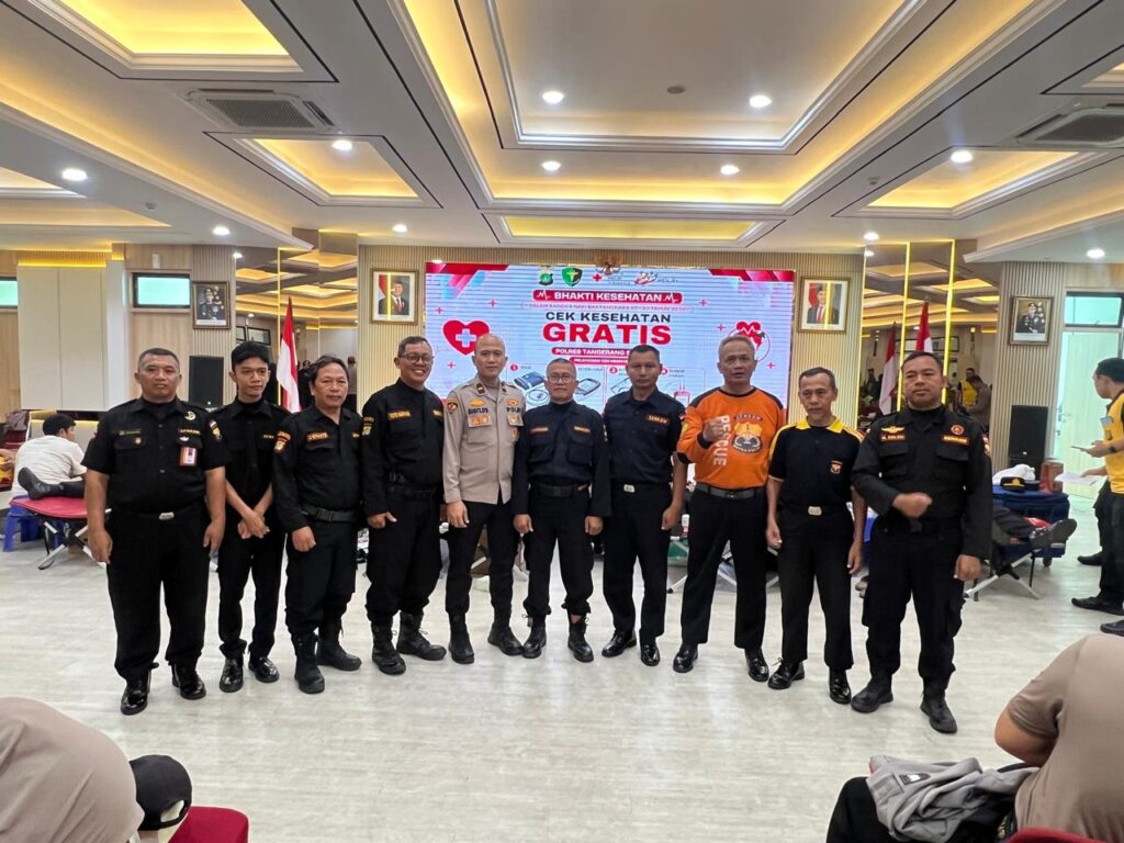 Senkom Mitra Polri Tangerang Selatan Tunjukkan Soliditas di Apel Kamtibmas