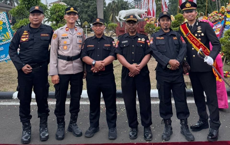 Sinergitas Senkom dan Kepolisian, Mitra Polri Menyambut Kapolres Kota Cilegon Yang Baru
