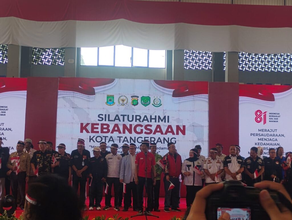 Silaturahmi Kebangsaan, Senkom Teguhkan Komitmen Jaga Persatuan Kota Tangerang