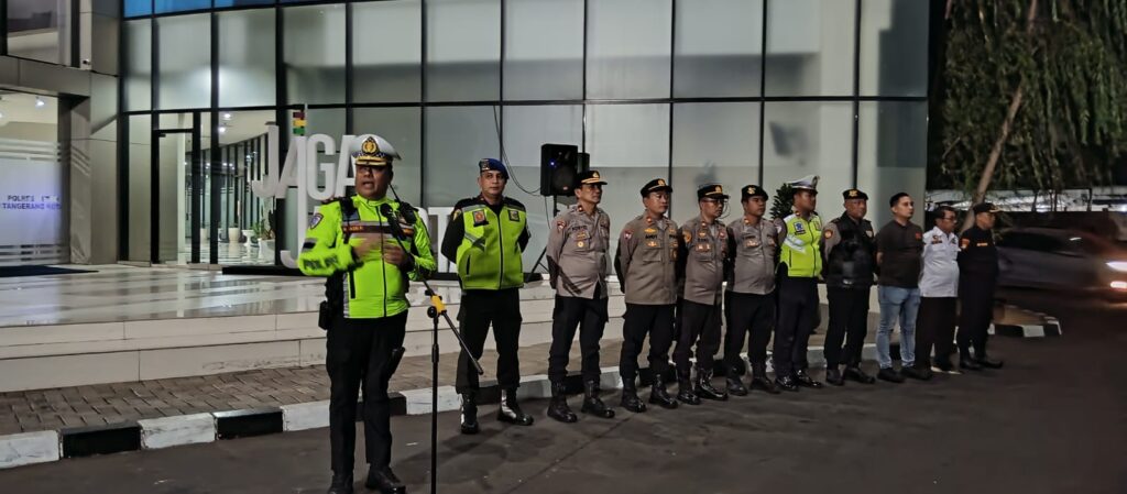 Senkom Kota Tangerang Hadir Dalam Operasi Cipta Kondisi Berskala Besar Bersama Polres & Kodim